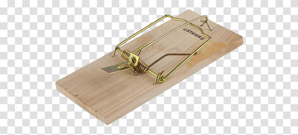 Mouse Trap, Wood, Plywood, Sled, Arrow Transparent Png