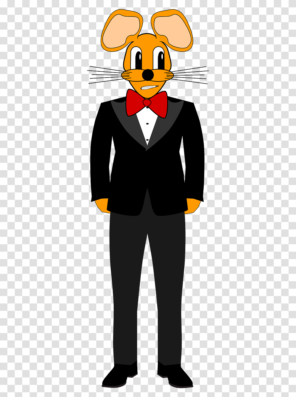 Mouse Tuxedo, Suit, Overcoat, Person Transparent Png