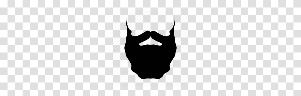 Moustache And Goatee Clipart, Stencil, Silhouette, Label Transparent Png