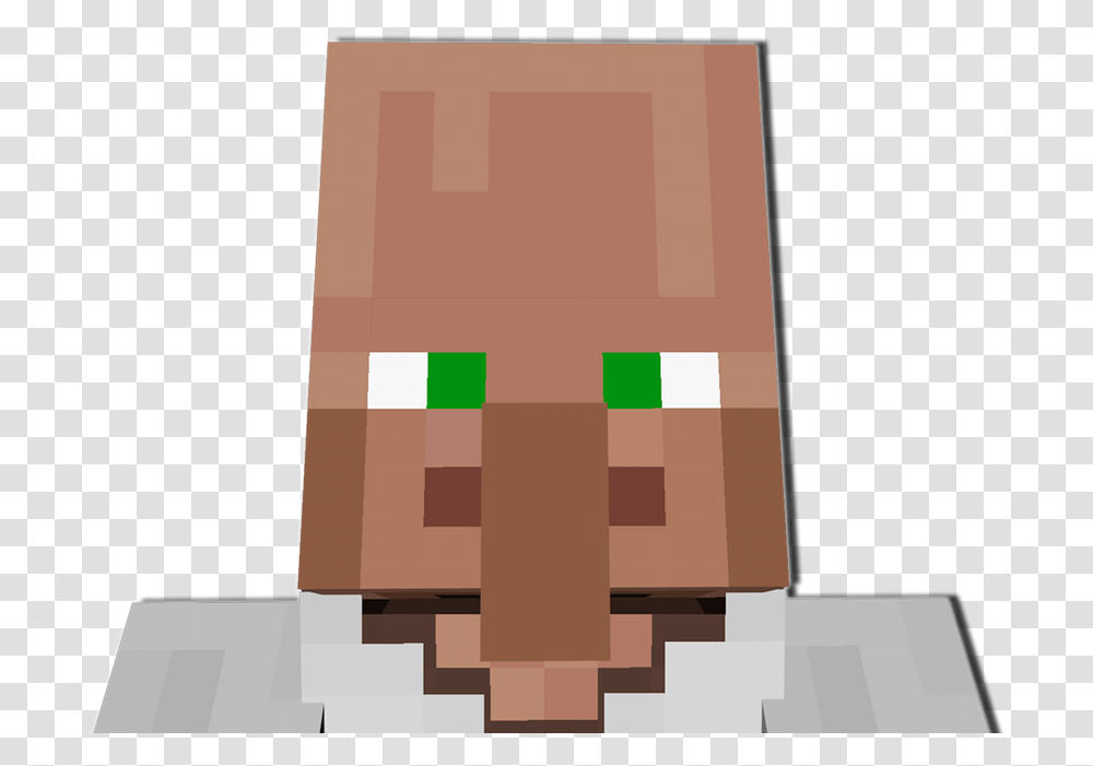 Moustache Mayhem Minecraft Villager Without Nose, Mailbox, Letterbox, Pac Man Transparent Png