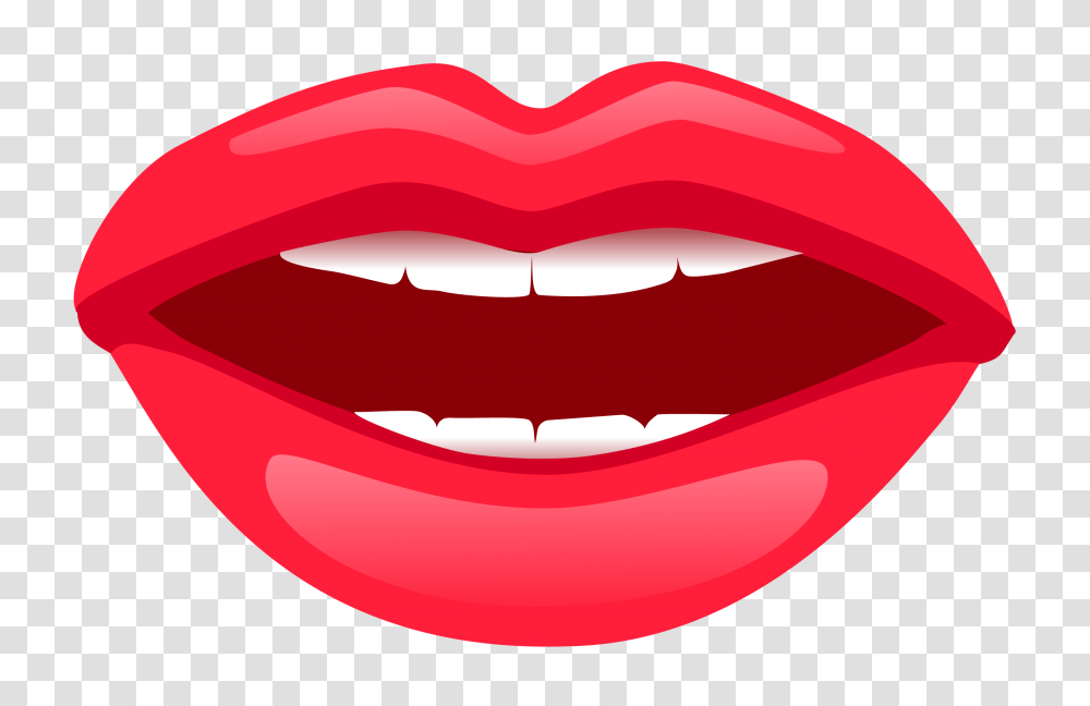 Mouth Clipart, Teeth, Tongue Transparent Png