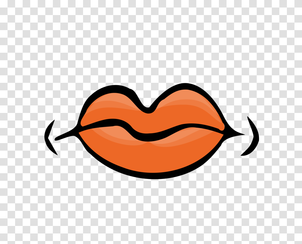 Mouth Lip Smiley, Heart, Mustache, Tongue Transparent Png