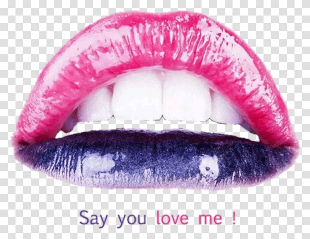 Mouth Lips Teeth Woman Sexy Lipstick, Tongue, Piercing, Cosmetics Transparent Png