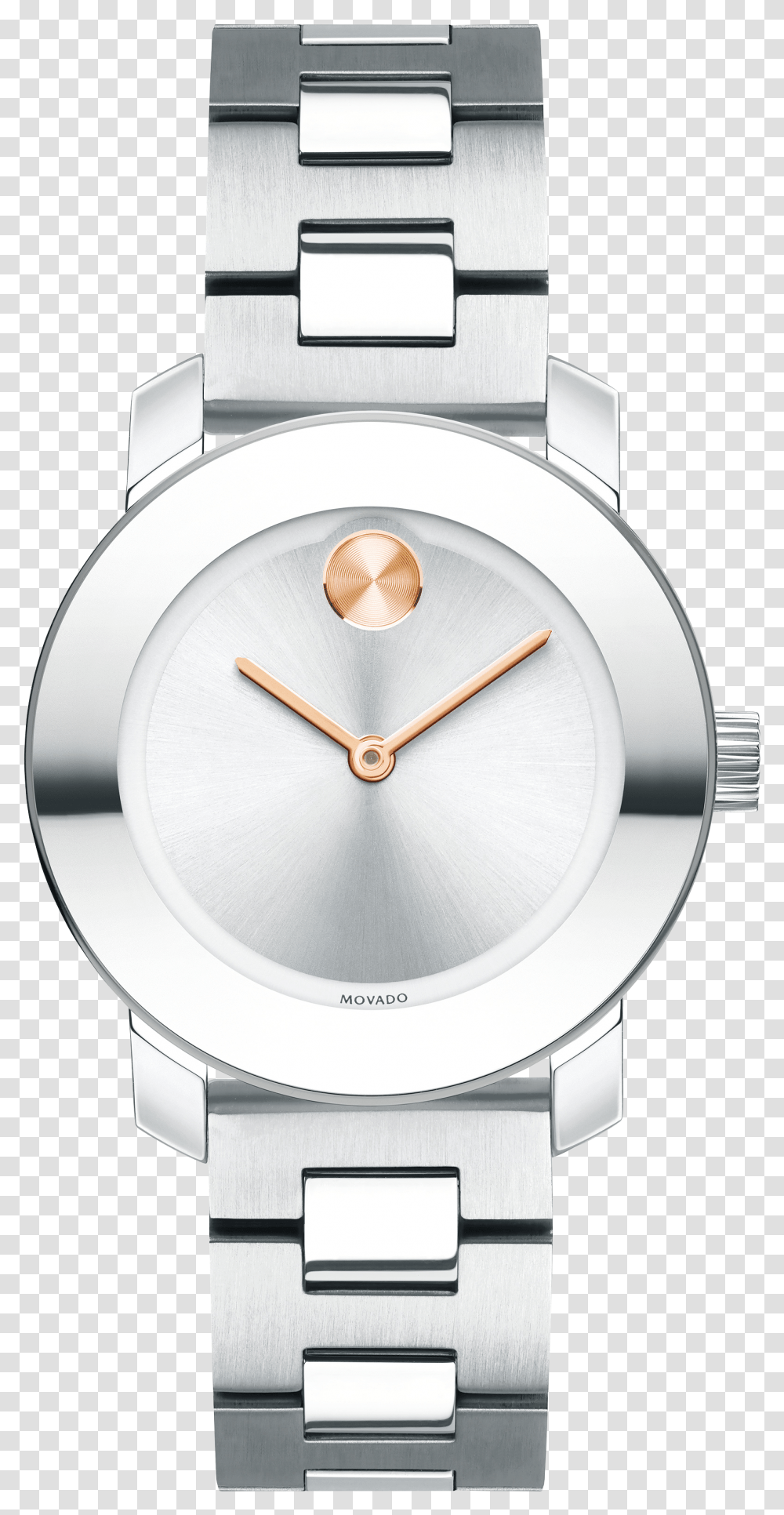 Movado Bold Metals Movado Bold Gold Watch, Wristwatch, Mailbox, Letterbox, Analog Clock Transparent Png