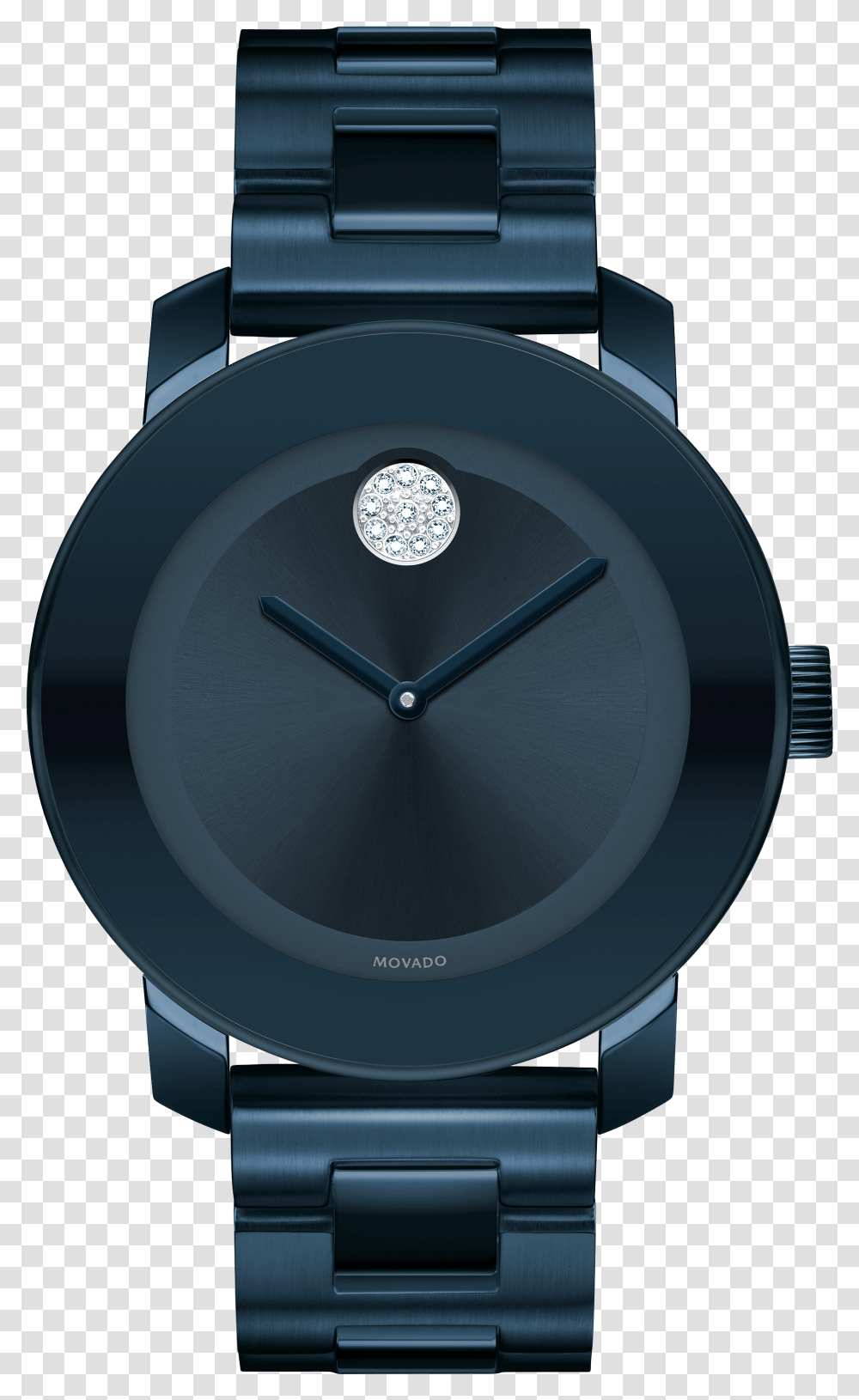 Movado Bold Metals Womens Blue Movado Watch, Wristwatch, Analog Clock, Mailbox, Letterbox Transparent Png