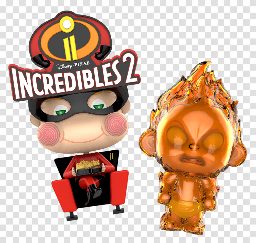 Movbi Amp Jack Jack Cosbaby Incredibles, Toy, Super Mario Transparent Png