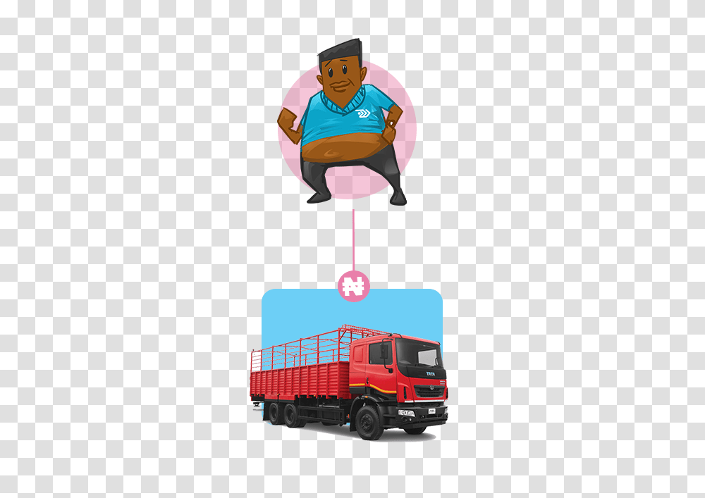 Move Clipart Goods Truck, Vehicle, Transportation, Person, Human Transparent Png