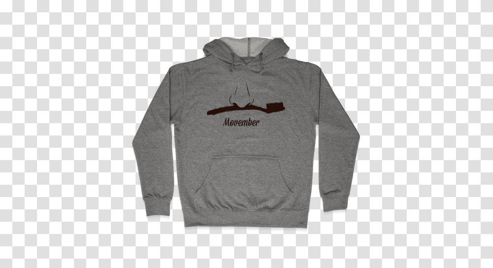 Movember Hooded Sweatshirts Lookhuman, Apparel, Sweater, Hoodie Transparent Png