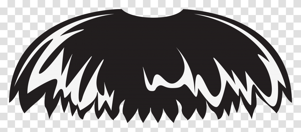 Movember Mustaches Gallery, Stencil, Ninja Transparent Png