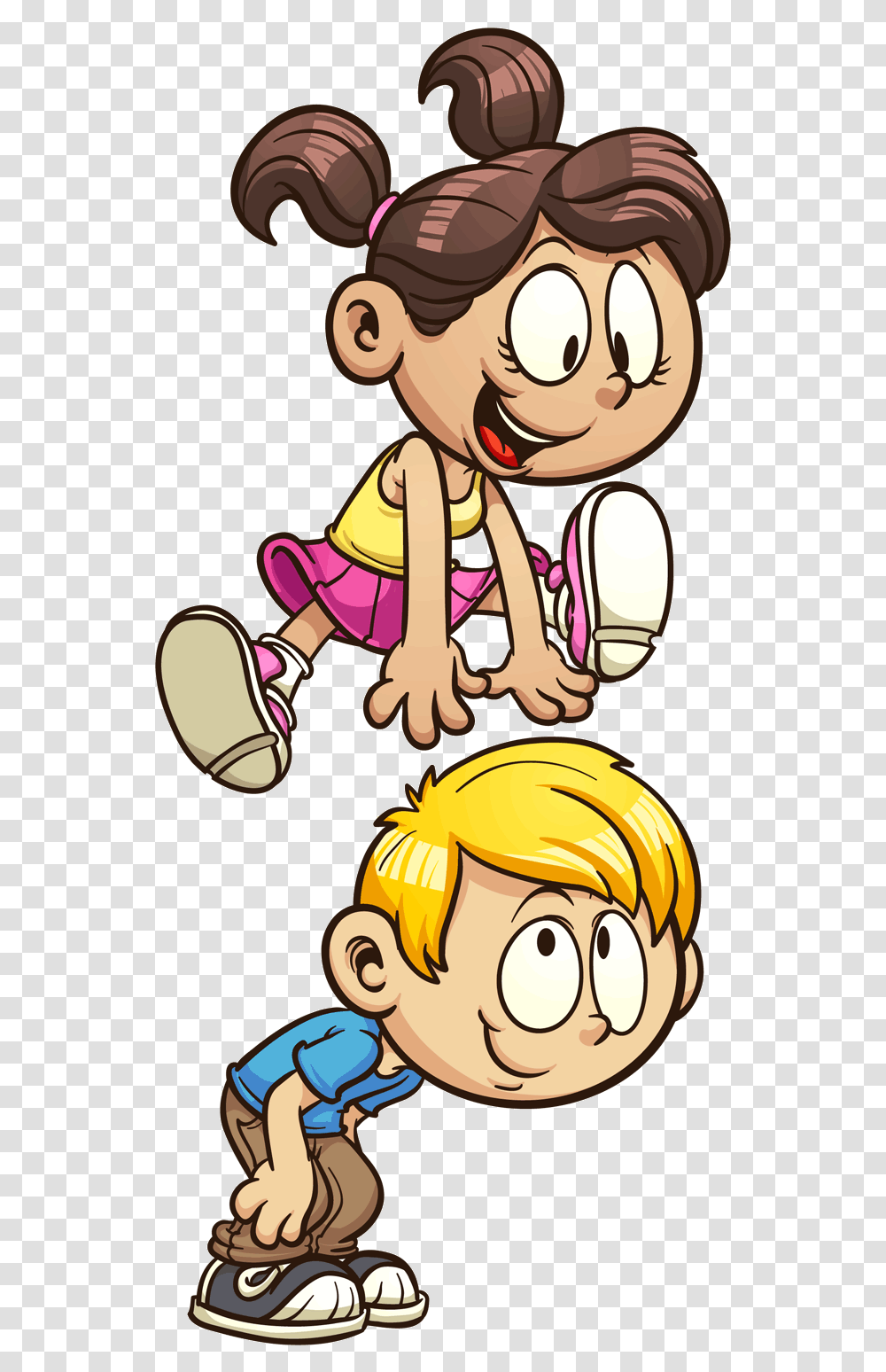 Moves Clipart Fit Boy Kids Playing Vector, Person, Human, Book Transparent Png