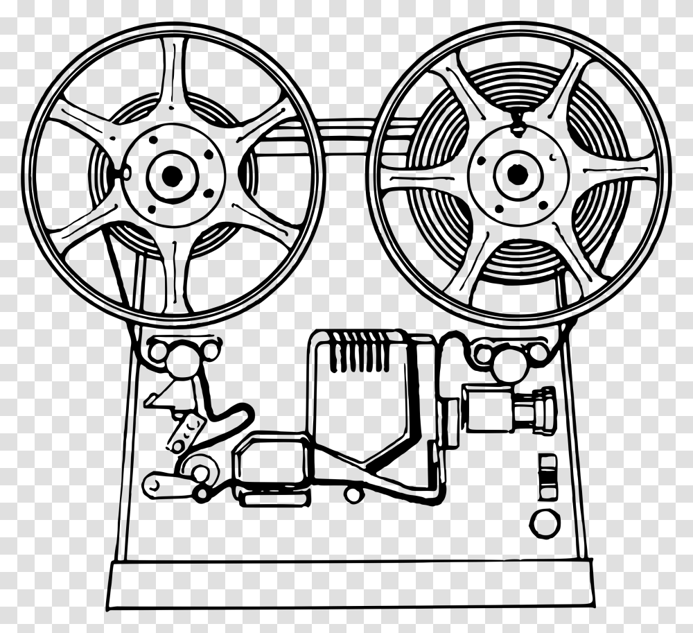 Movie And Film Projector Vector Clipart Image, Gray, World Of Warcraft Transparent Png
