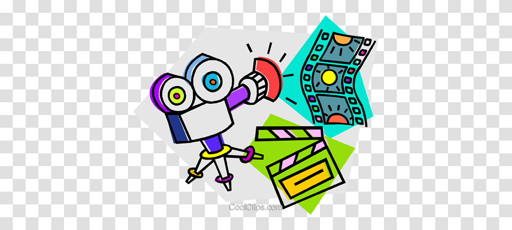 Movie Camera Royalty Free Vector Clip Art Illustration, Doodle, Drawing Transparent Png