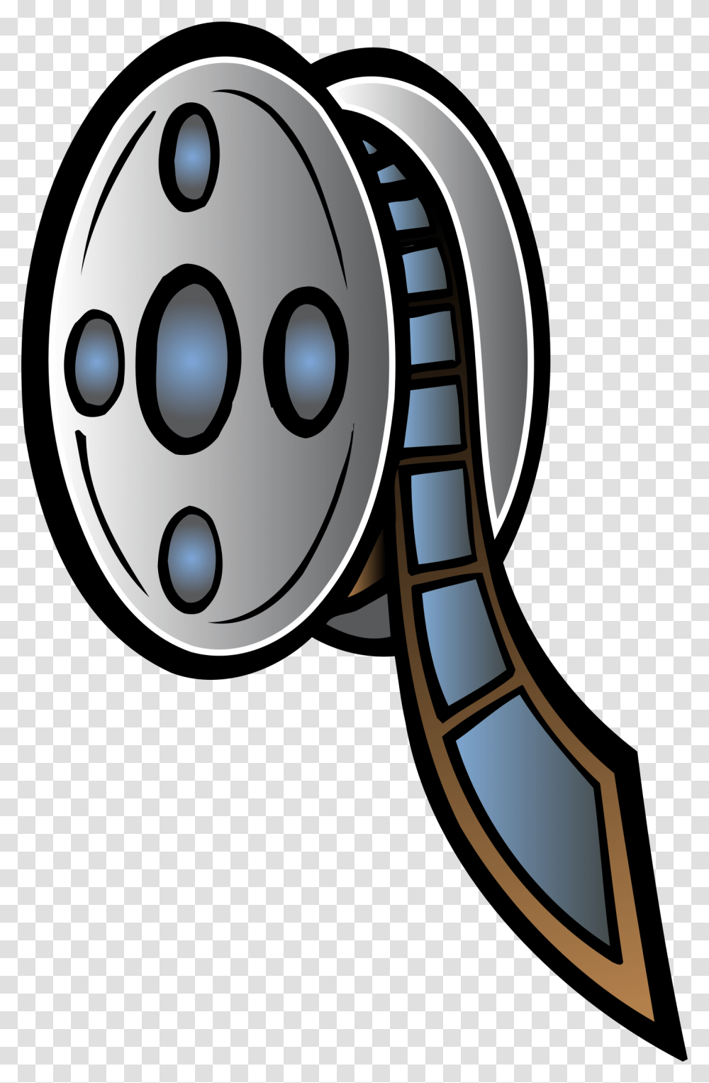 Movie Clip Art, Reel, Steamer, Wristwatch Transparent Png
