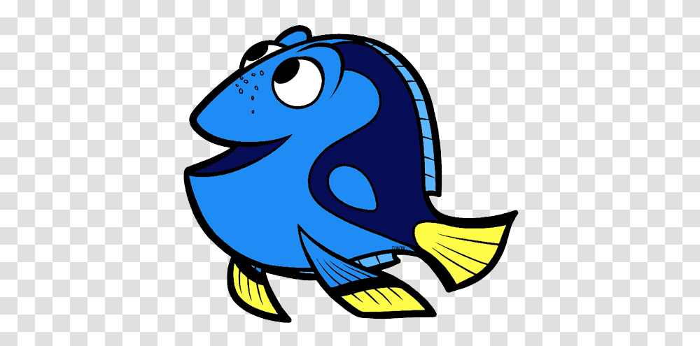 Movie Clipart Finding Dory, Animal, Sea Life, Fish, Bluebird Transparent Png