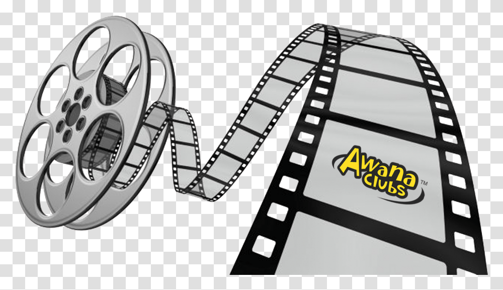 Movie Copy Movie Reel Free Clipart, Word, Number Transparent Png