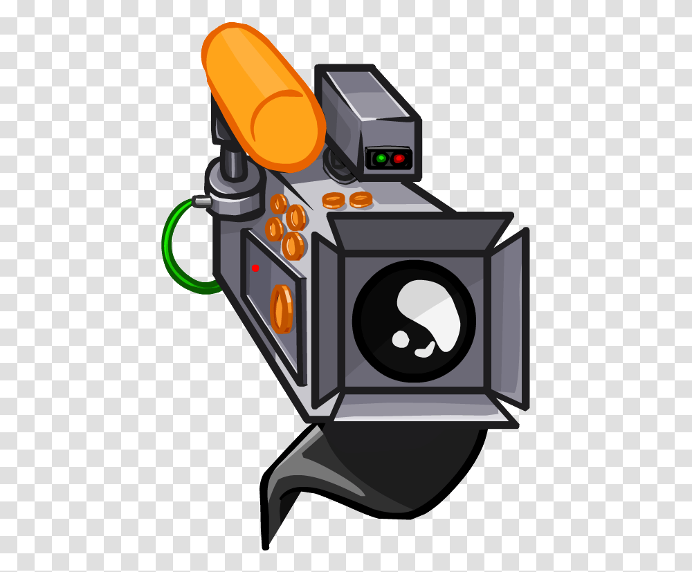 Movie File Film Camera Clipart, Light, Robot, Gas Pump, Machine Transparent Png