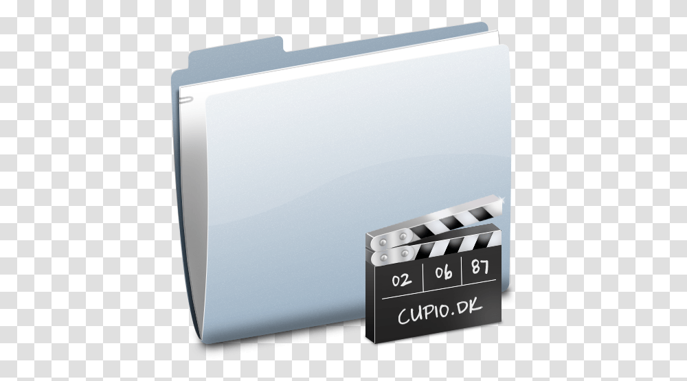 Movie Film Video Folder Icon Icon, File Binder, File Folder, Text, Laptop Transparent Png