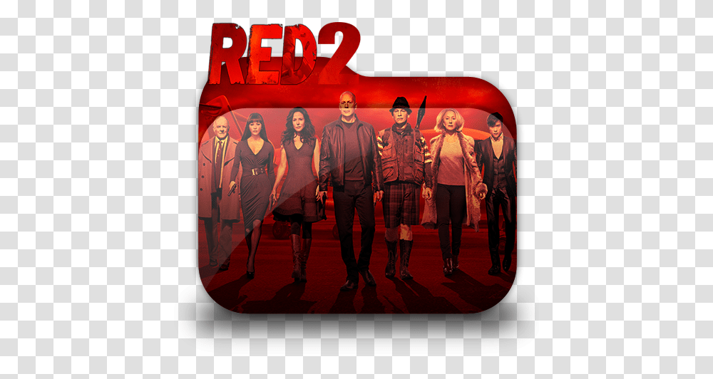 Movie Icon Images Photos Videos Logos Illustrations And Red 2 Movie, Person, Clothing, Stage, Coat Transparent Png