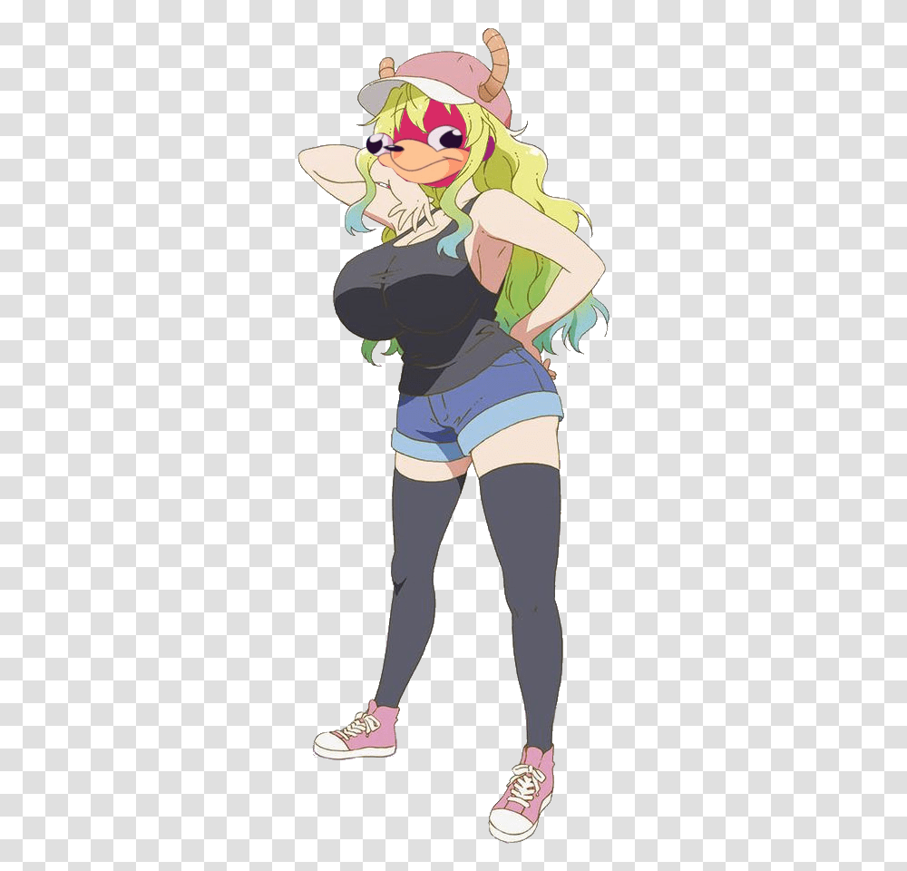 Movie Ideas Wiki Dragon Maid Lucoa Thicc, Person, Human, Apparel Transparent Png