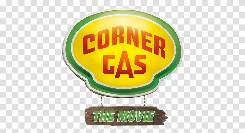 Movie Logo Corner Gas Corner Gas Logo, Label, Text, Symbol, Building Transparent Png