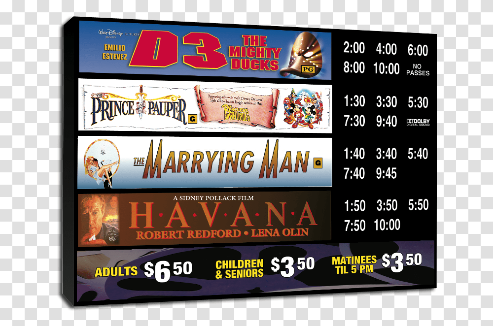 Movie Marquee, Flyer, Poster, Paper, Advertisement Transparent Png