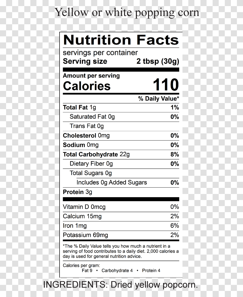 Movie Night Combo Nutrition Facts, Label, Text, Word, Page Transparent Png