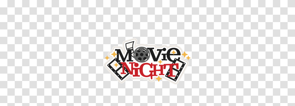 Movie Night Title, Label, Sticker, Skin Transparent Png