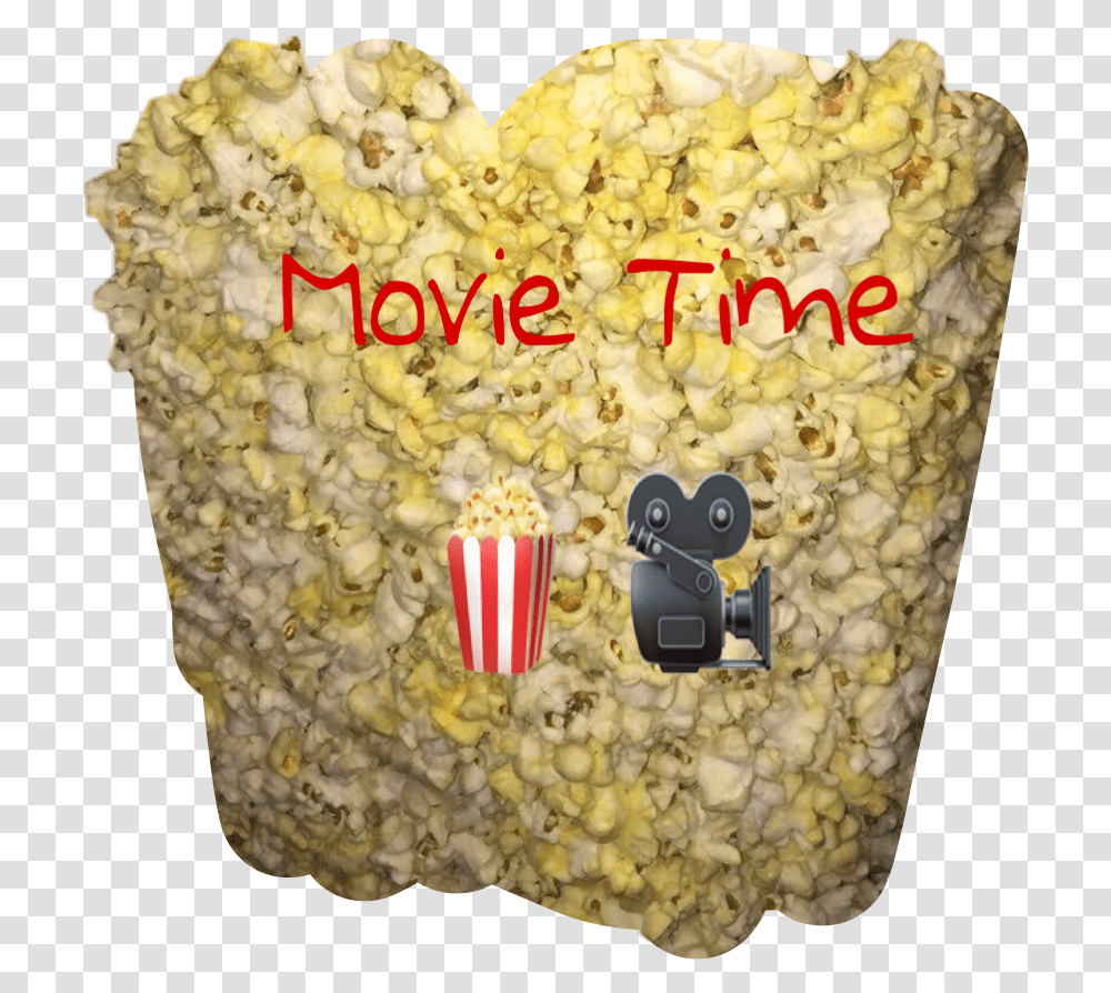 Movie Popcorn Breakfast Cereal, Birthday Cake, Dessert, Food, Candle Transparent Png