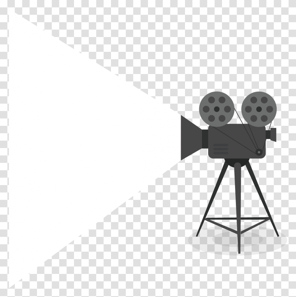 Movie Projector Cartoon Film Square Angle Image Film Projector Vector, Lamp, Electronics, Reel Transparent Png