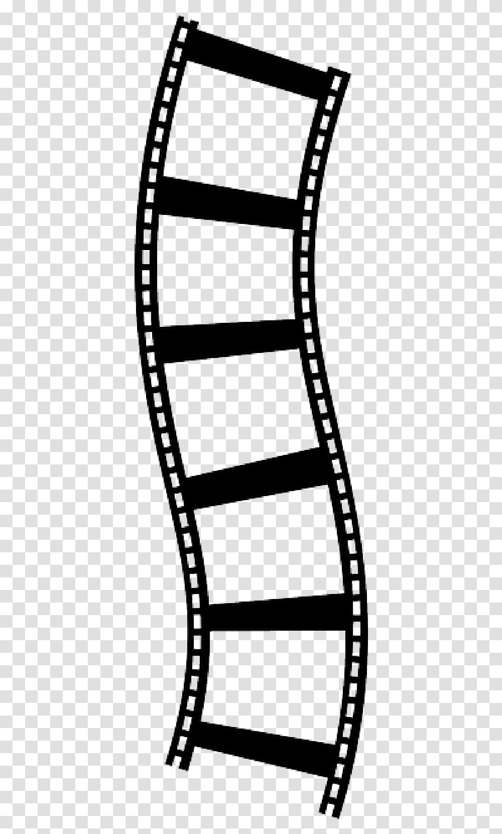 Movie Reel Showing Post Clipart Film Strip Clip Art, Number, Word Transparent Png