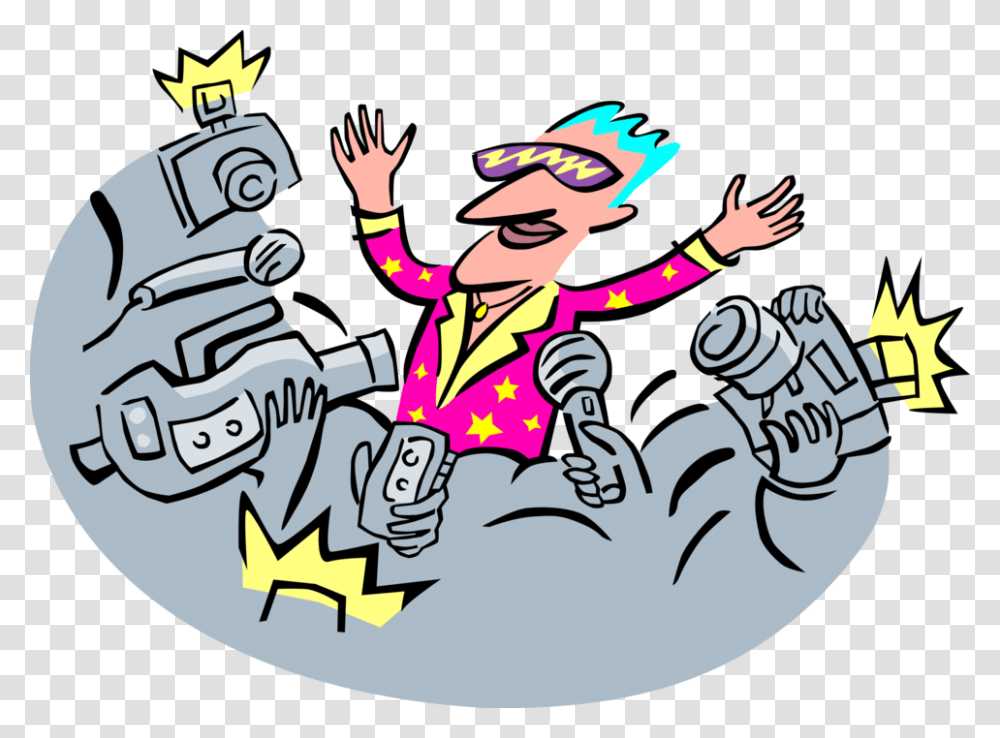 Movie Stars Royalty Free Vector Clip Art Illustration Clip Art Movie Star, Person, Poster, Advertisement, Performer Transparent Png