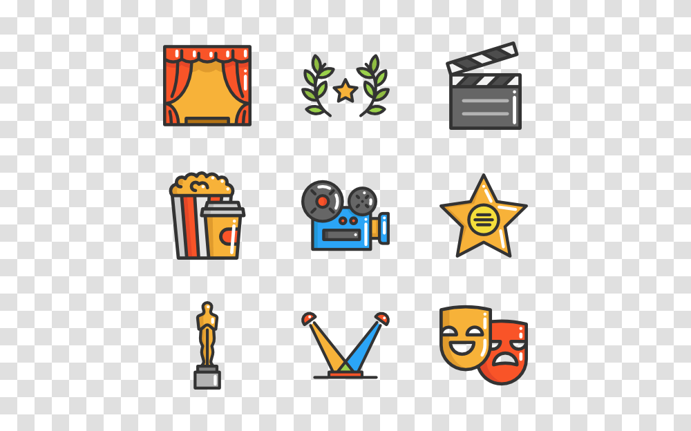 Movie Theater Icon Packs, Star Symbol Transparent Png