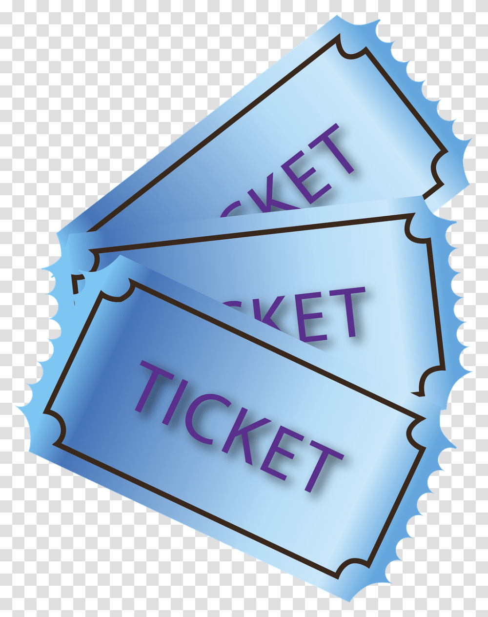 Movie Ticket Clipart Regarding Ticket Clipart, Paper, Word, Label Transparent Png