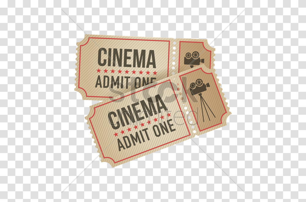 Movie Ticket Tickets For The Cinema, Paper, Label Transparent Png
