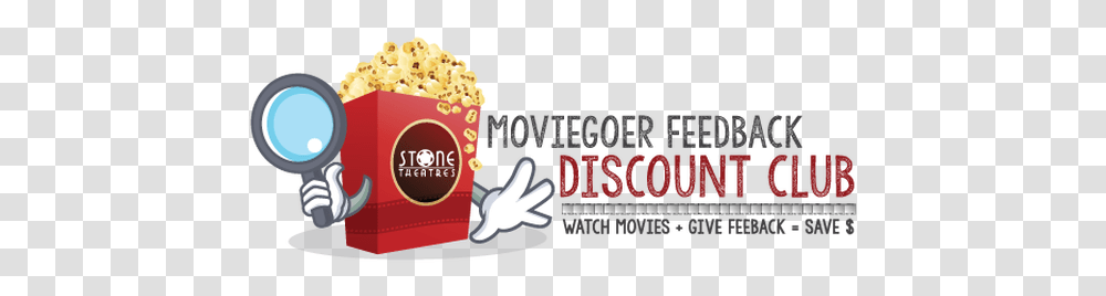 Moviegoer Feedback Club Snack, Food, Popcorn Transparent Png