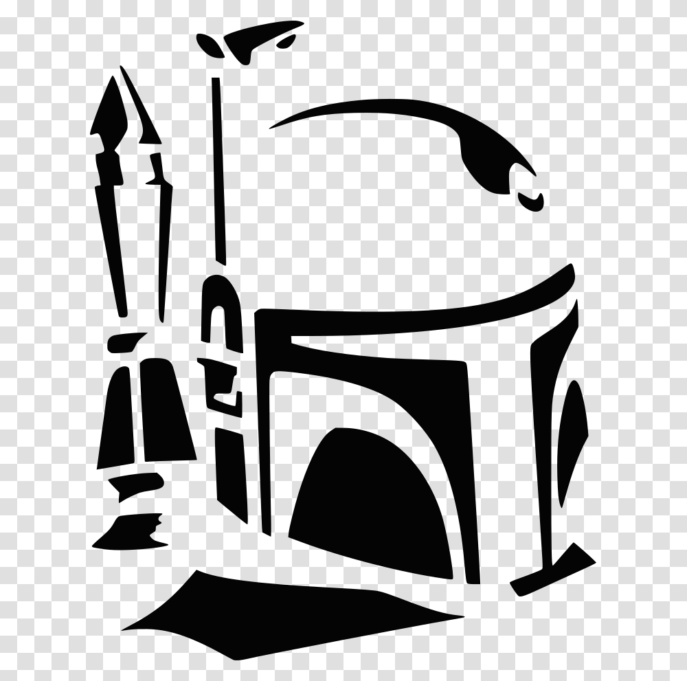 Movies Personal Use Bobafett Boba Fett Pumpkin Carving Stencils, Tin, Can, Milk Can, Trash Can Transparent Png