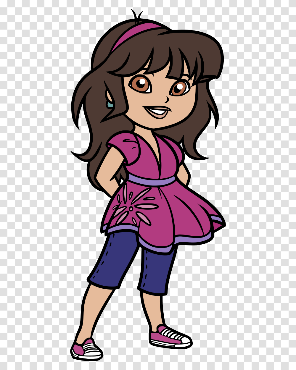Movies Personal Use Dora As A Teenager Brendyflatsmjff, Apparel, Fashion, Robe Transparent Png