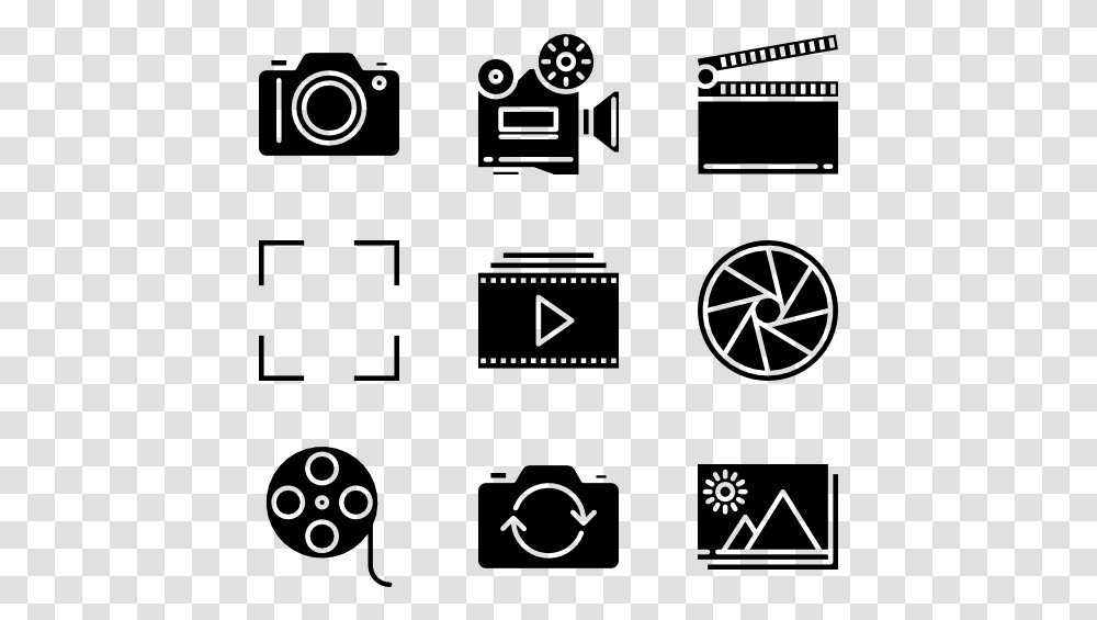 Movies Vector Watch Movie Icon Film Reel, Gray, World Of Warcraft Transparent Png