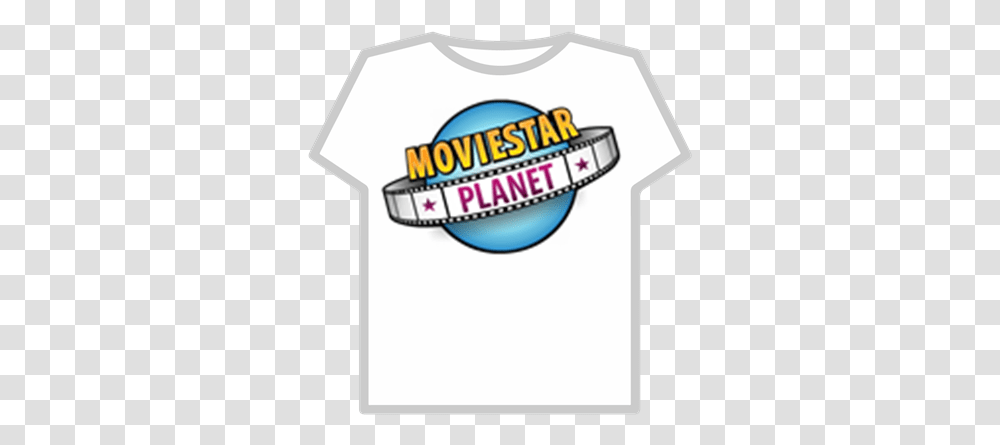 Moviestarplanet T Shirt Roblox Linkmon99, Clothing, Text, Label, T-Shirt Transparent Png