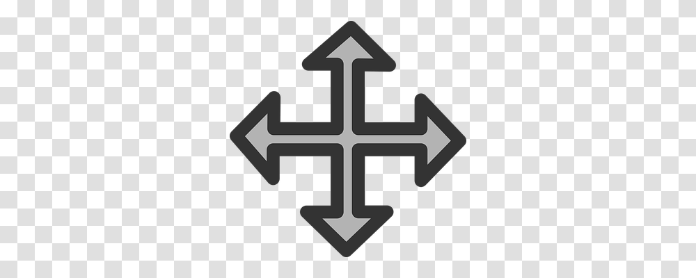 Moving Cross, Emblem, Silhouette Transparent Png