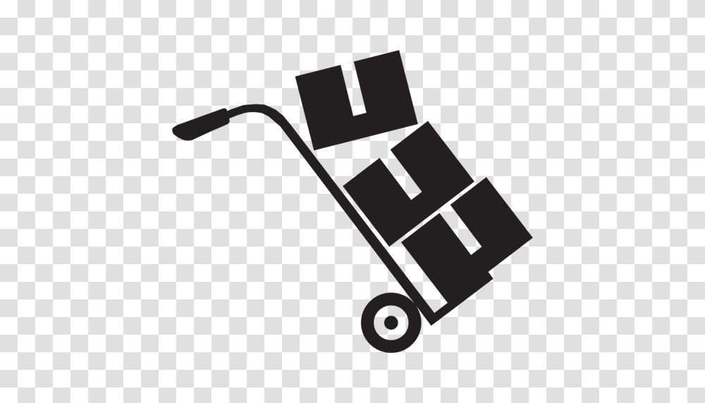 Moving And Packing Black Icon, Logo, Face Transparent Png