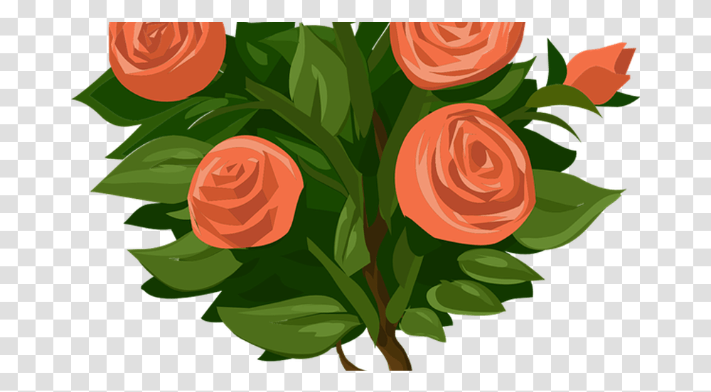 Moving Clip Art Flower Bouquet Gardening And Shrubs Clip Art Rose Bush, Plant, Blossom, Graphics, Floral Design Transparent Png