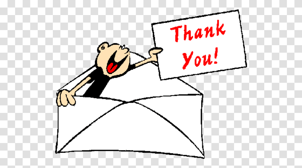 Moving Clip Art Thank You, Envelope, Mail Transparent Png