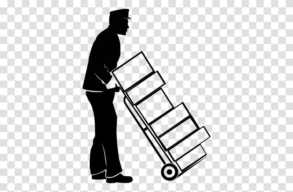 Moving Clipart Free Images, Person, Human, Lawn Mower, Tool Transparent Png