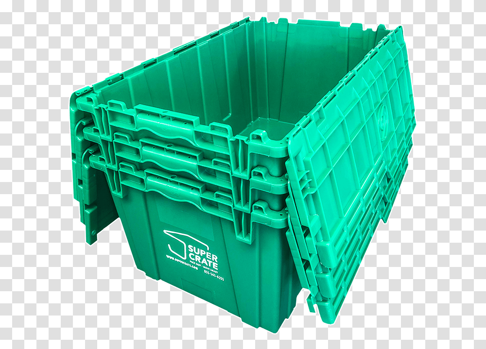 Moving Crates For Rent In Boston Cart, Green, Box, Plastic, Nature Transparent Png