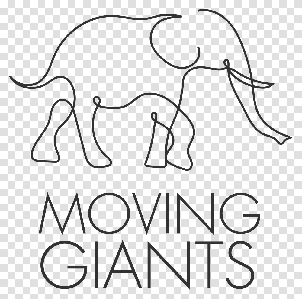 Moving Giants Logo Clean Dr Alejandro Junger, Animal, Elephant, Wildlife Transparent Png