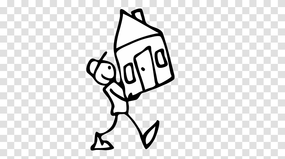 Moving Home Clipart, Apparel, Stencil Transparent Png