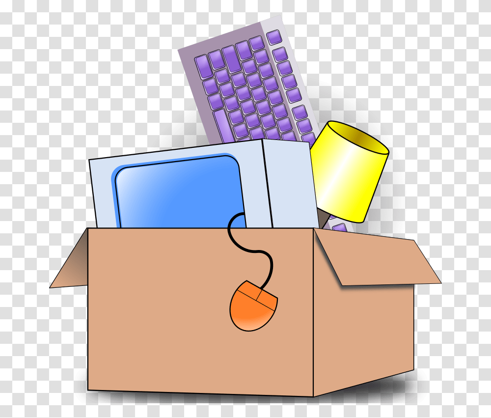 Moving Images Images Clipart Clipart Moving Boxes Clip Art, Carton, Cardboard, Bag Transparent Png
