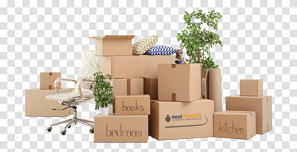 Moving Services Image Moving Boxes, Cardboard, Package Delivery, Carton, Plant Transparent Png
