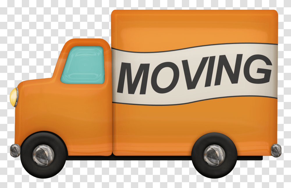 Moving Truck Clipart, Van, Vehicle, Transportation Transparent Png